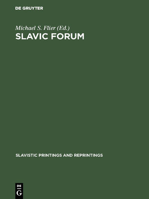 cover image of Slavic Forum